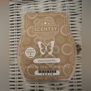 Scentsy Baked Apple Pie Wax Bar 3.2 fl oz New